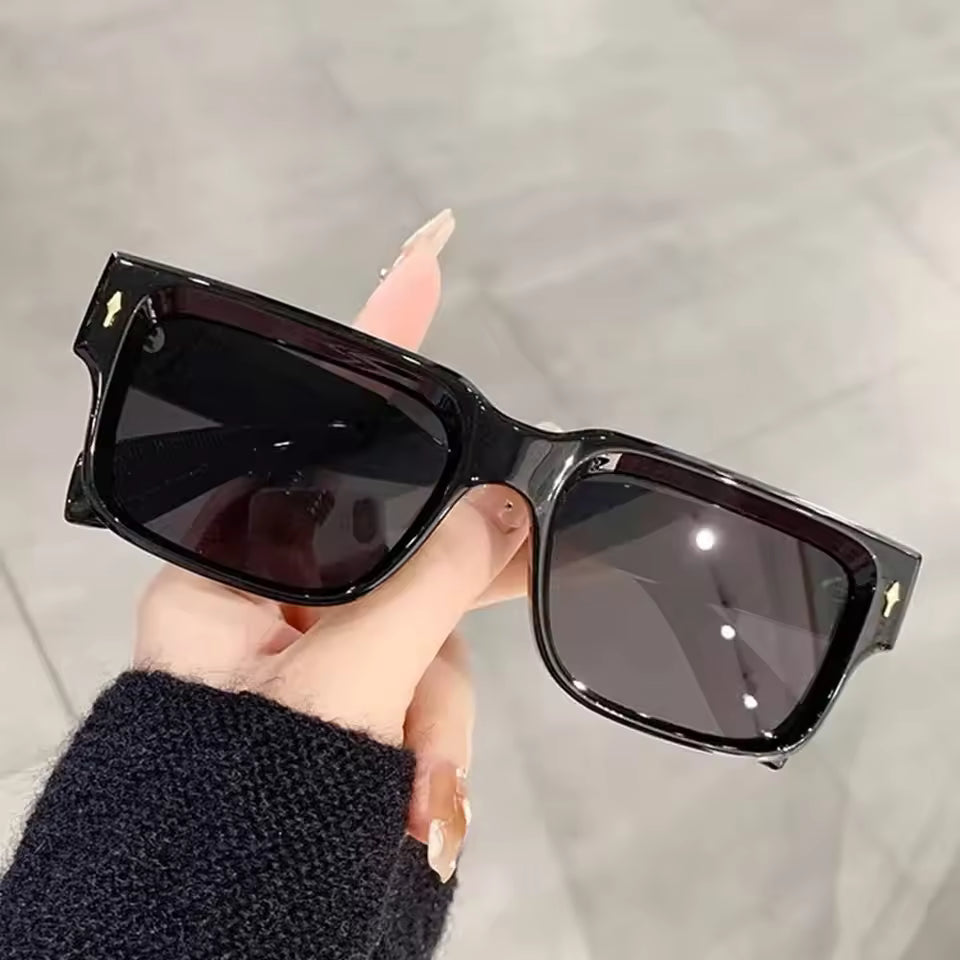 Lunettes Oversize Transparentes — Femme